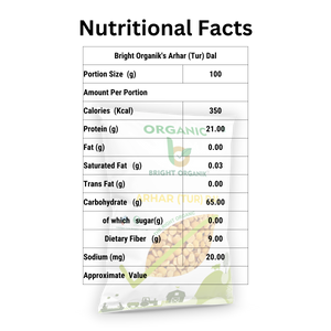 Organic Arhar (Tur) Dal