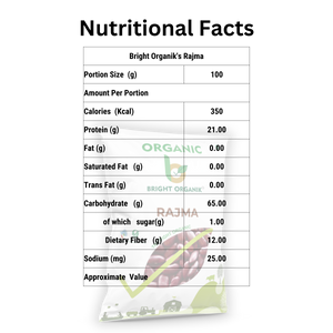 Organic Rajma (Kidney Beans - Red)