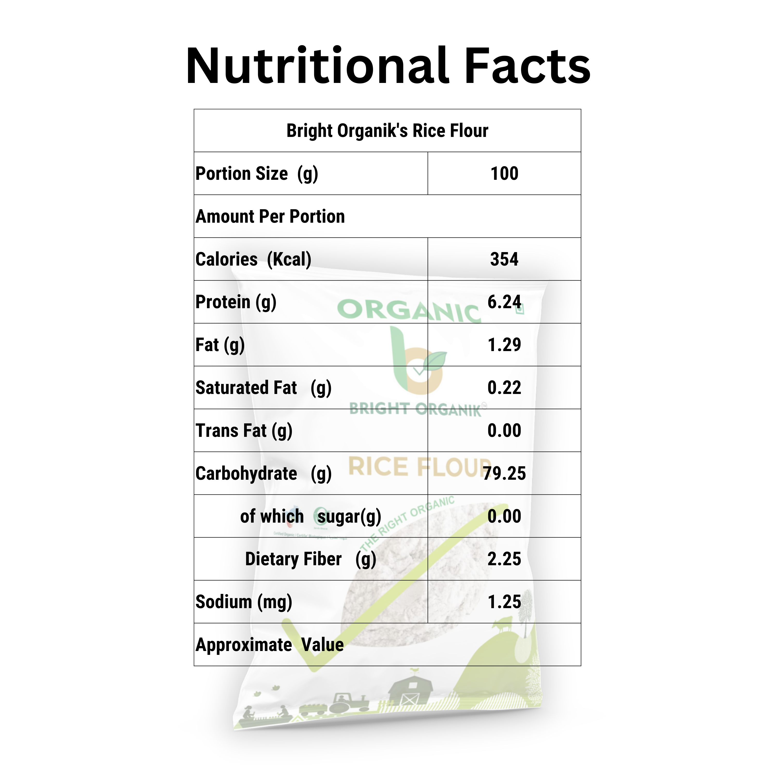 Organic Rice flour