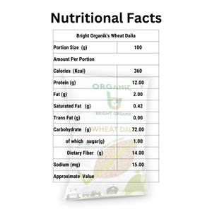 Organic Wheat Dalia