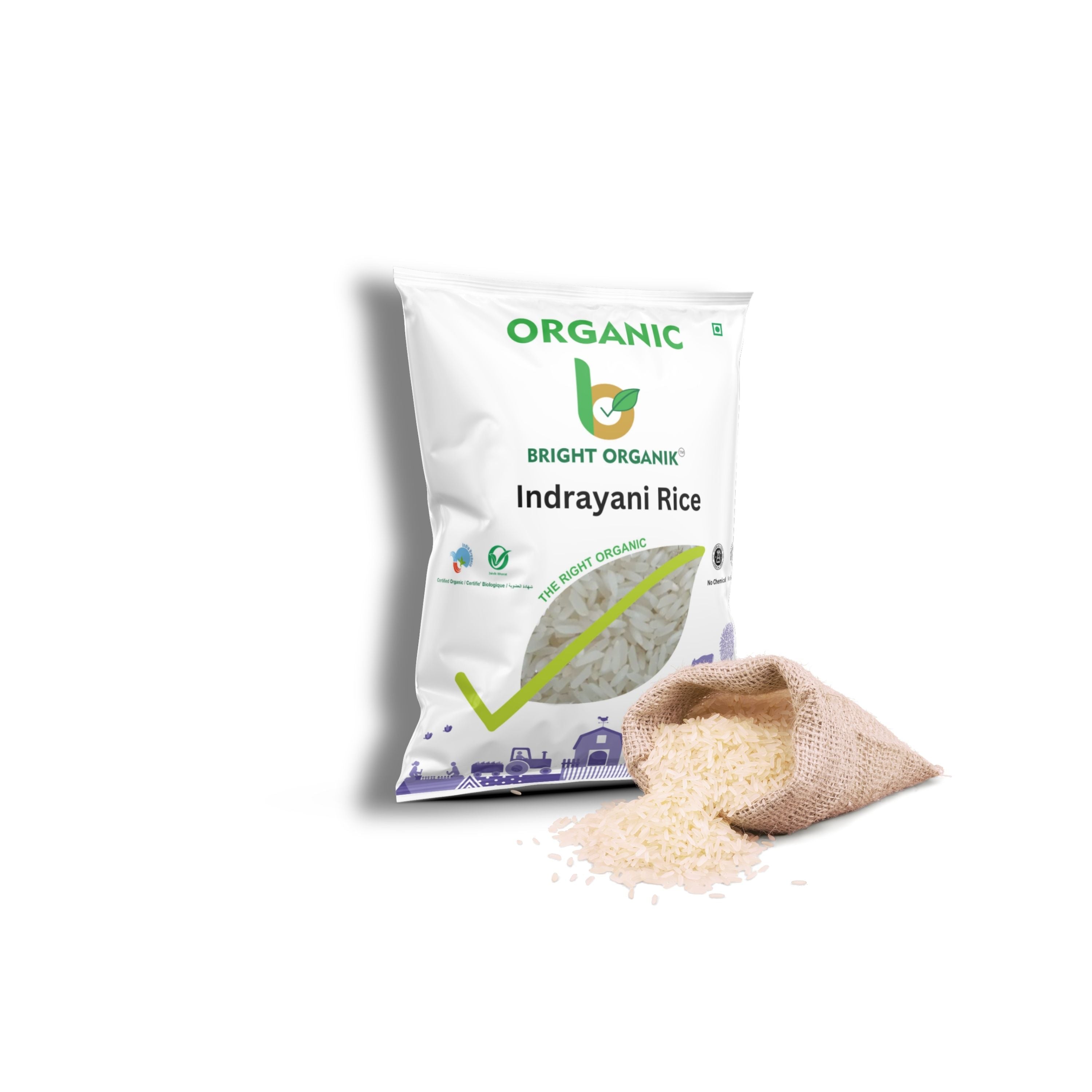 Organic Indrayani Rice