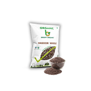 Organic Masoor Dal Whole