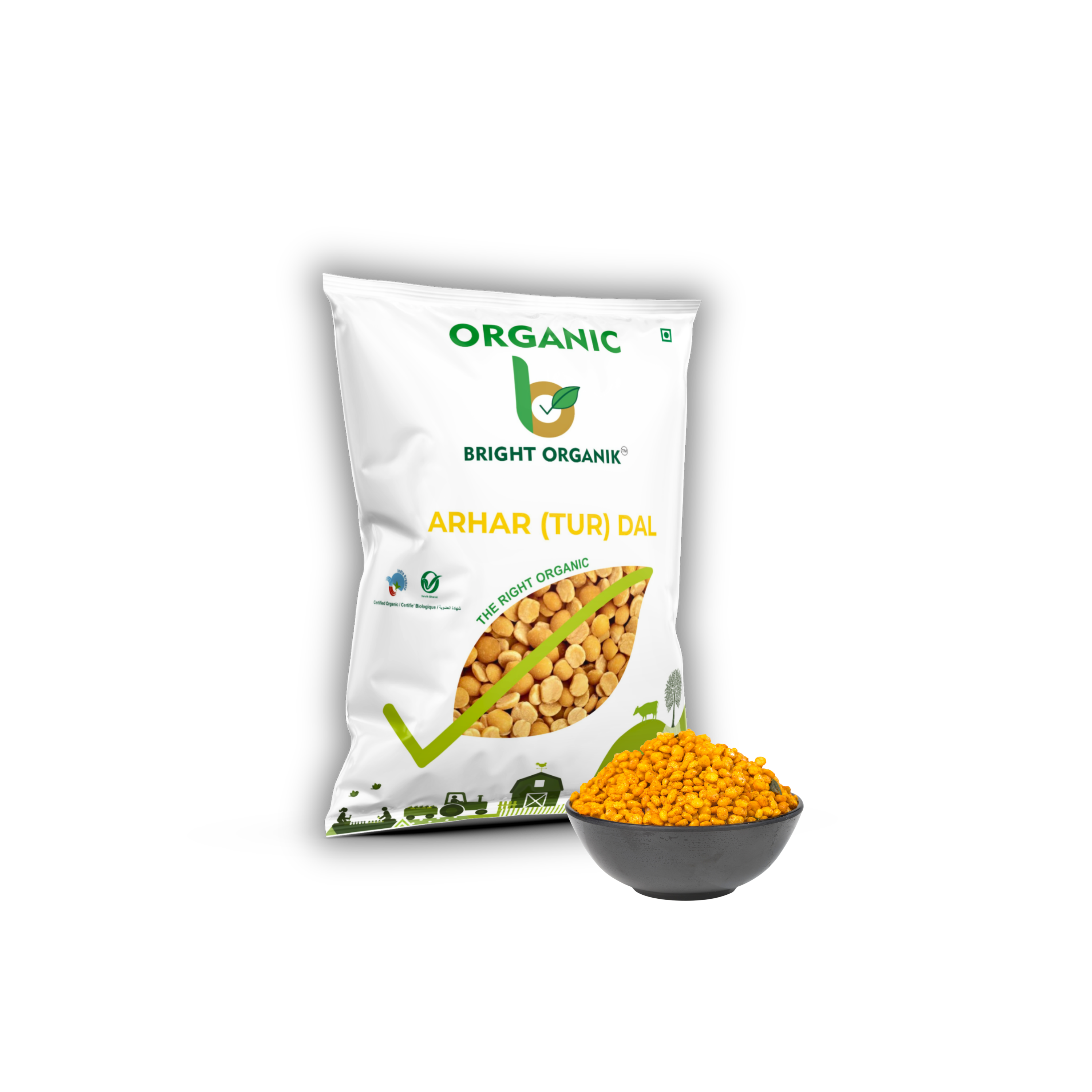 Organic Arhar (Tur) Dal