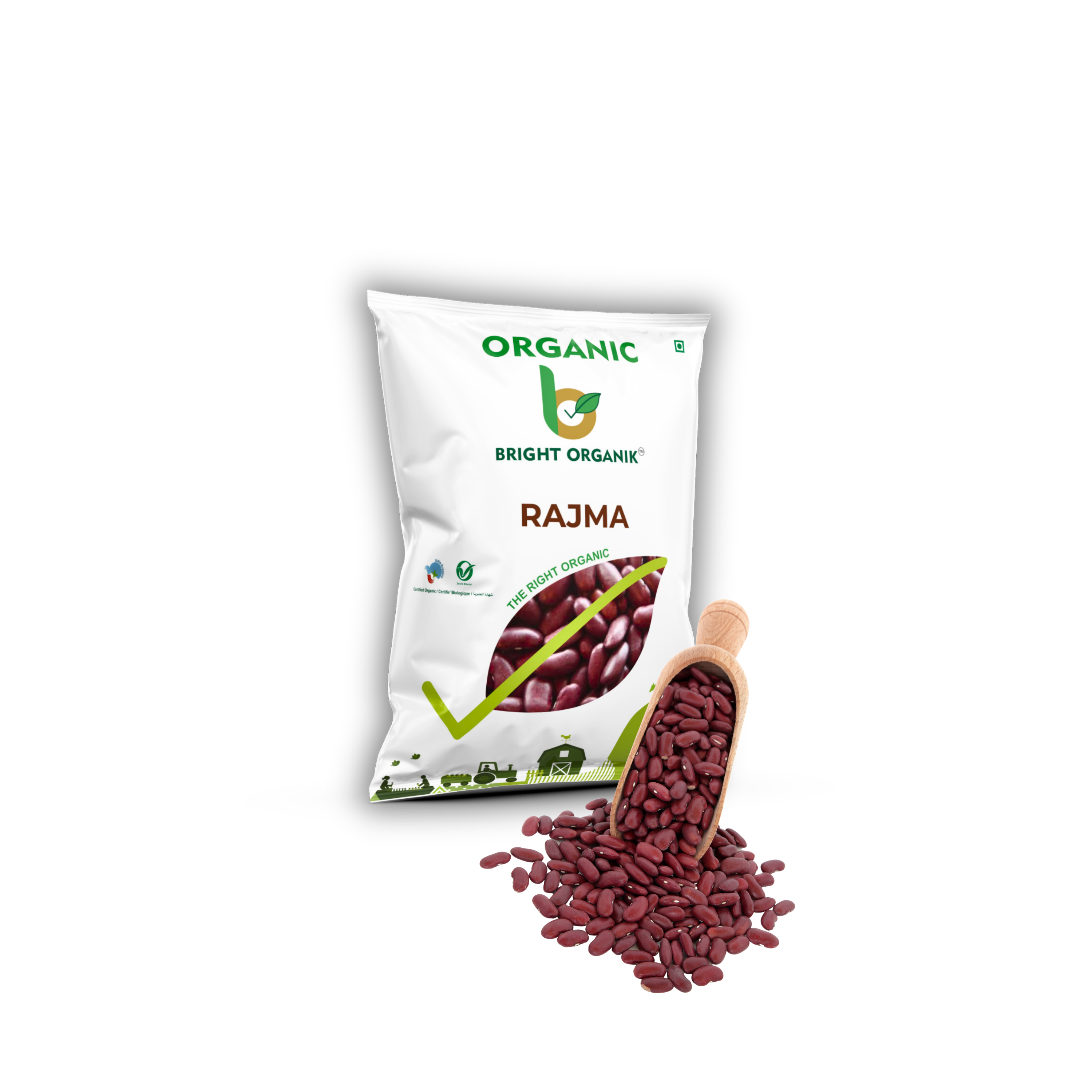 Organic Rajma (Kidney Beans - Red)