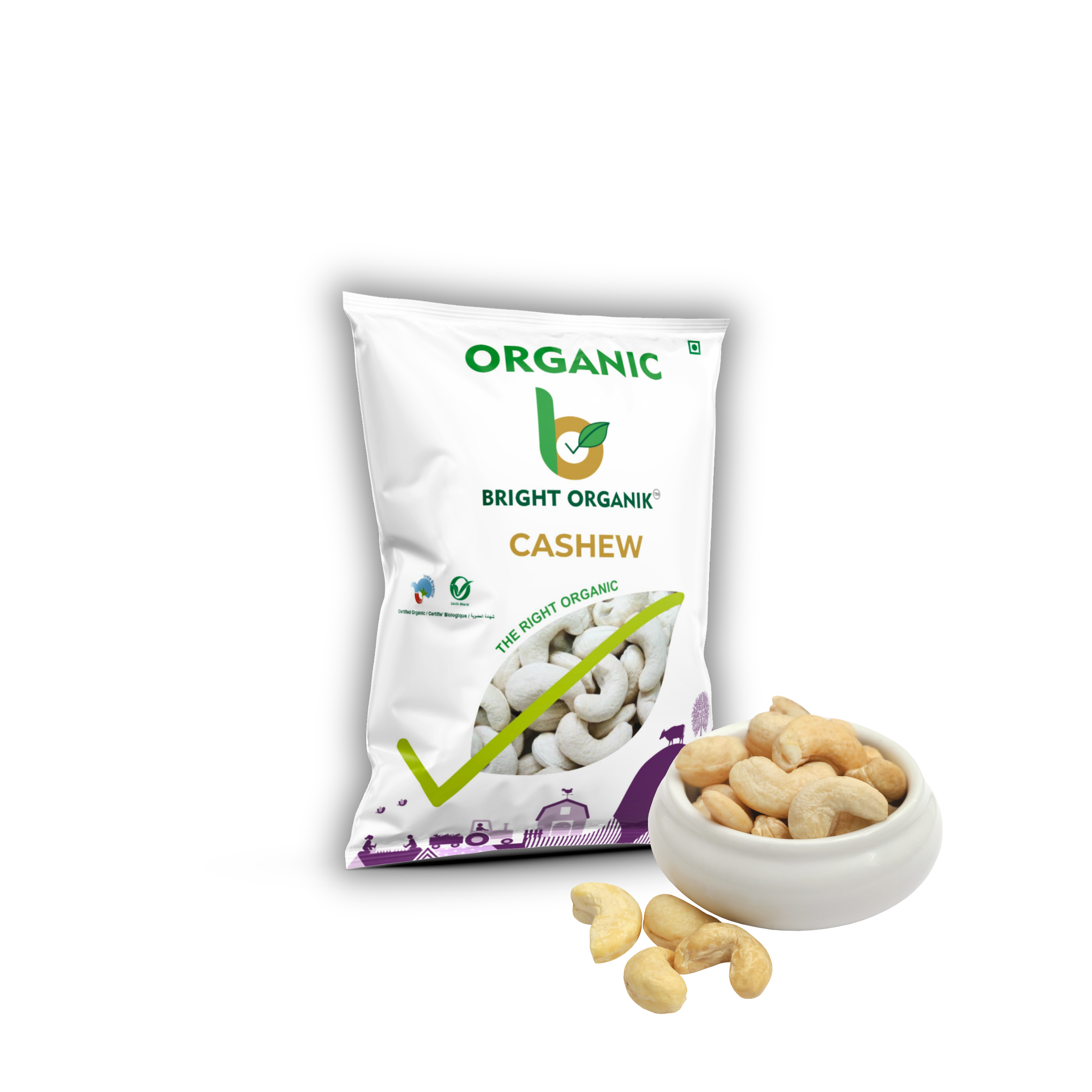 Organic Cashew (W240)