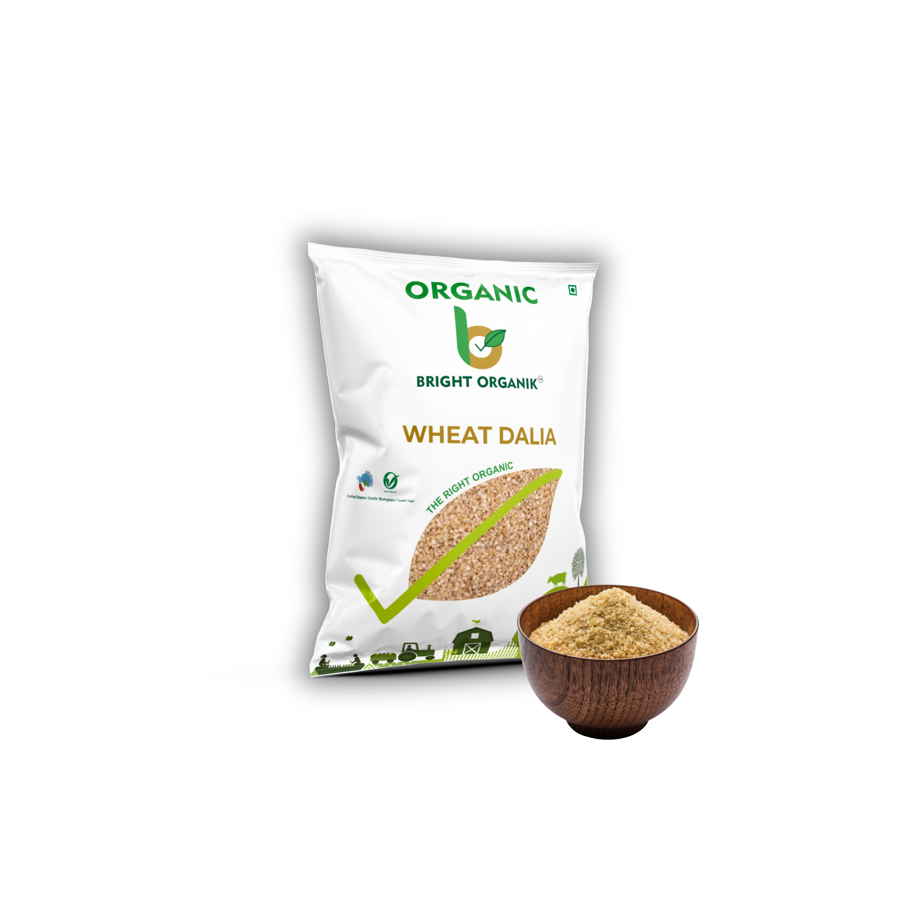 Organic Wheat Dalia